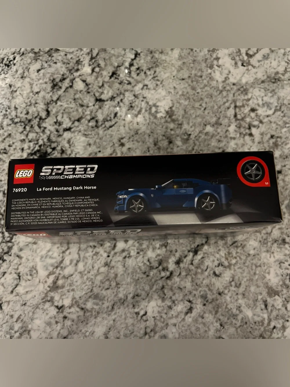 LEGO Speed Champions Ford Mustang Dark Horse Set 344 pcs Ages 9+ Boxed 76920 - Picture 5 of 5